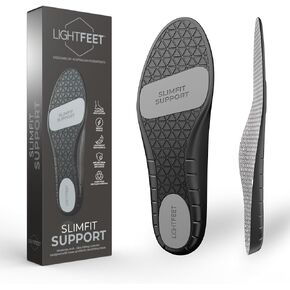 Lightfeet Slimfit Support Insoles: Optimal Support, Fit, & Comfort for Slim-Fit Shoes | Designed by Australian Podiatrists | Boost Muscle Efficiency, Reduce Joint Stress & Impact – XS
