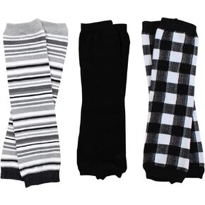 juDanzy 3 Pack of Baby Toddler and Child Leg Warmers