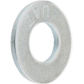 280056 1/4-Inch Flat Washer, 100-Pack, No Size, Steel, 100 Count