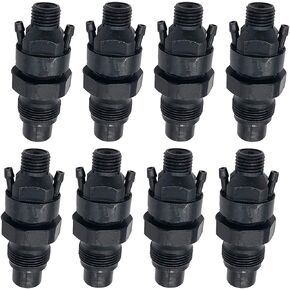 0432217255 8pcs Set 6.5L Turbo Diesel Marine Fuel Injectors Compatible with GM Chevy 1992-2005 OSD311 150bar 1040166