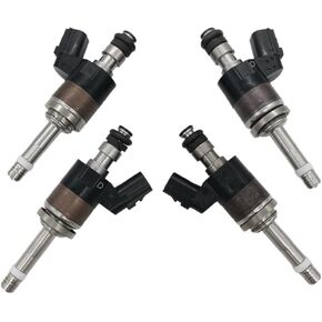 4pcs 16010-5PA-305 (Type: D) Fuel Injectors for Honda 2018-2021 Accord, 2017-2021 Honda CR-V, 2017-2020 Honda Civic 1.5L l4 160105PA305, 84512137