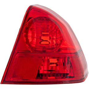 For 2003-2005 Honda Civic Rear Tail Light Passenger Side Assembly Unit HO2801153 4dr For Sedan; quarter panel mounted-replaces 33501-S5B-A01