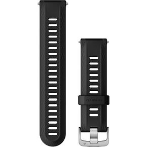 Garmin Replacement Band for Forerunner 955, Black and Silver