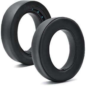 HS70 Pro Thicker Upgrade Quality Earpads - Replacement Ear Cushion Cup Compatible with Corsair HS50 Pro HS60 HS70 HS75 XB Headset, Softer Leather, High-Density Noise Cancelling Foam, Added Thickness