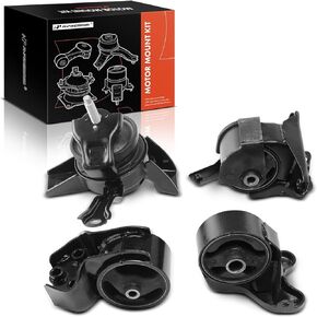 A-Premium Engine Motor and Transmission Mount Kit Compatible with Kia Spectra 2007-2009 2.0L, Spectra5 2007-2008 2.0L, Automatic Transmission, 4-PC Set, Replace# 219102F150