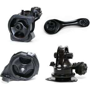 RP Remarkable Power, G029 Fit For 1990-1993 Accord 2.2L AT (Automatic Transmission) Engine Motor Trans Mount Kit Front Rear Left Trans Mount A6519 A6509 A6587 A6512