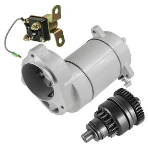 Caltric Starter Drive & Relay Solenoid Compatible with Polaris Xplorer 300 4X4 1995-2000