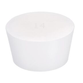 YOKIVE Silicone Rubber Stoppers, Tapered Plugs with High-Temperature Resistance | Protect Hole, Great for Lab Industry (White, 64mm to 77mm)