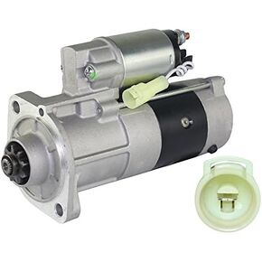 RAREELECTRICAL New 12V Starter Compatible with KUBOTA Marine Generator 1G484-63010 1G484-63011 1G484-63012 1G484-63013 1G484-63014 1G48463010 1G48463011 1G48463012 1G48463013 1G48463014 M008T71871