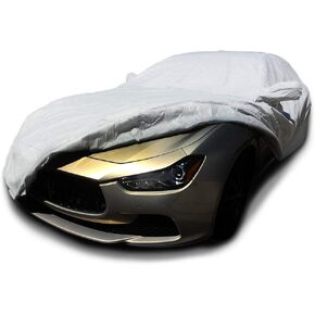 CarsCover Custom Fit 2014-2022 Maserati Ghibli Car Cover Heavy Duty Weatherproof Ultrashield Covers