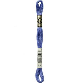 Dmc 6-Strand Embroidery Cotton 8.7yd-Medium Blue