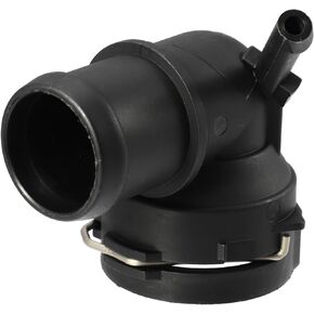 ACROPIX Engine Coolant Hose Connector Fit for Volkswagen Jetta 1.9L DIESEL A/T GL TDI Sedan - Pack of 1 Black