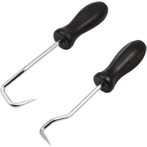 SPEEDWOX Hose Removal Hook 2 Pcs Set Hose Removal Tools O Ring Removal Tools for Automotive Radiator Coolant Hose Removal 8 Inches