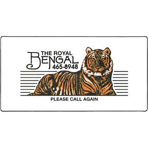 The Mousepad Company Original The Royal Bengal by OZGMX Large Size Gaming Mousepad Full Desk (Large (36"x17")