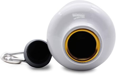 H-E 10pcs 600ml Sublimation White Blank Aluminum Sports Bottle Heat Press Travel Sports Water Bottles for Sublimation Printing in Kuwait