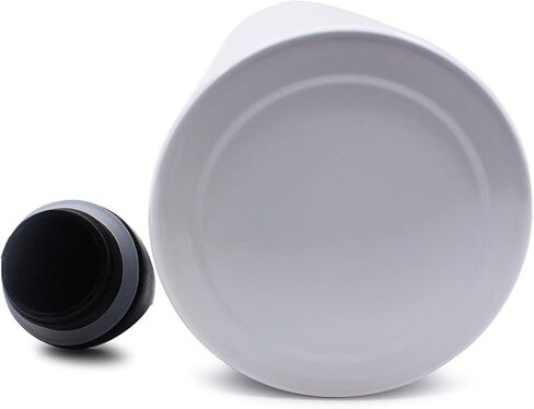 H-E 10pcs 600ml Sublimation White Blank Aluminum Sports Bottle Heat Press Travel Sports Water Bottles for Sublimation Printing in Kuwait