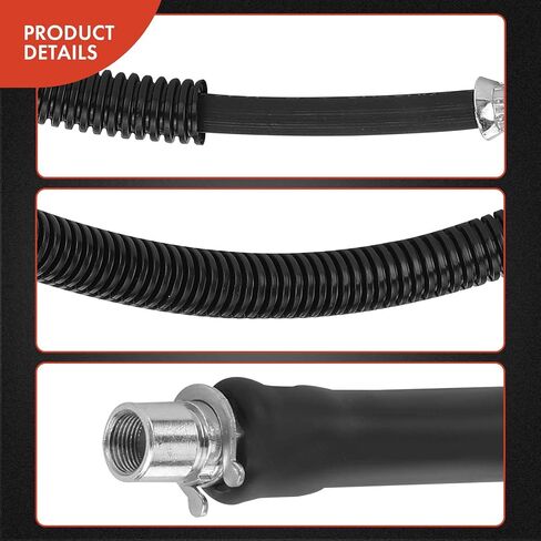 A-Premium Rear Driver Brake Hydraulic Hose Compatible with Chevy and GMC Models - Express 1500, Express 2500, Express 3500, Savana 1500, Savana 2500, Savana 3500, Savana 4500, Express Cargo/Pasajeros in Saudi Arabia