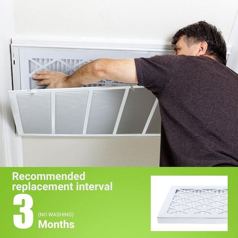 Housmile 10x20x1 Air Filter, 6 Pack, MERV 11, MPR 1000, ABS White Plastic Frame, Durable and Easy to Replace (exact dimensions: 9.6x 19.6x 0.9 inch) in Saudi Arabia