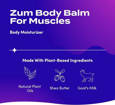 Zum Indigo Wild Rub Moisturizer - Muscles - 2.5 oz in Saudi Arabia