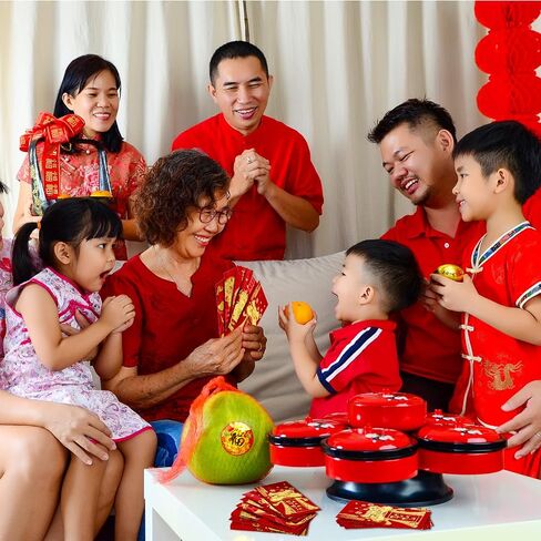 30 Pcs Chinese Red Envelopes Hongbao Lucky Money Envelopes for Cash, Wedding Envelopes Vietnamese Red Packet Spring Festival, New Year, Birthday, Decoration, Wedding, Business in Saudi Arabia
