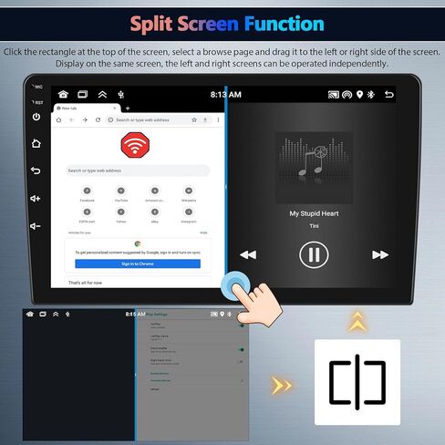 2+64G ستيريو سيارة أندرويد لكزس ES 2001-2005 ترقية راديو بديل مع Carplay Android Auto Mirror Link 30 سمة 9 بوصة تعمل باللمس وحدة رئيسية FM GPS بلوتوث + كاميرا احتياطية وميكروفون in Kuwait