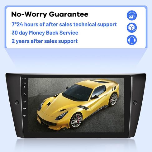 [2G+64G] Car Radio for BMW 3 Series 328i 335i 325i 2005-2011 (E90/E91/E92/E93), Android 13 Touch Screen Car Play Stereo, Carplay/Android Auto/EQ Audio/SWC/Bluetooth in Saudi Arabia