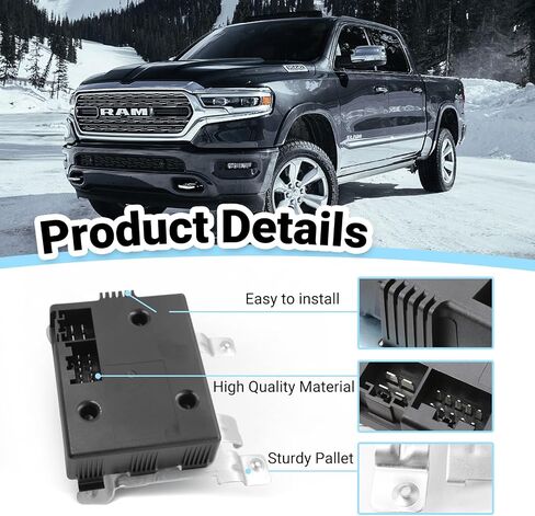 Trailer Brake Controls Module Kit 82215040AC 82215040AB Compatible with Dodge Ram 2016-2018 1500 2500 3500 4500 5500 Dash Trailer Brake Controller Module in Saudi Arabia