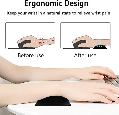 Large Mouse Pad, Extended Office Desk Pad 31.5x11.8in,Ergonomic Memory Foam Mouse Wrist Rest Support for Home Office Computer Writing Pad,African American Woman Black Women XXL Black Gaming Mouse Mat in Saudi Arabia