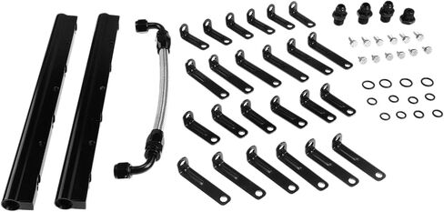 A-Premium Fuel Rail Kit Compatible with GM LS Series Gen III or IV EFI Engines LS6 LS3 L92 LS1 LS2 in Saudi Arabia