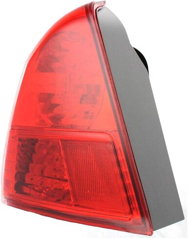 For 2003-2005 Honda Civic Rear Tail Light Passenger Side Assembly Unit HO2801153 4dr For Sedan; quarter panel mounted-replaces 33501-S5B-A01 in Saudi Arabia