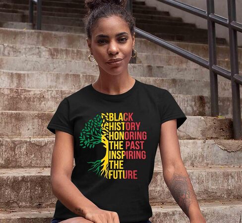 Juneteenth T Shirt Women 1865 Graphic Tshirt Celebrate American African Freedom Shirts Black Women Gifts in Kuwait