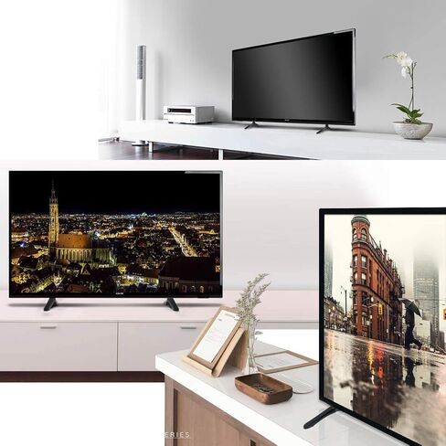 Universal TV Stand/TV Mount - Table Top TV Stand for 26-60 inch TVs Including LG, TCL, Samsung & More- Height Adjustable TV Leg Stand Holds up to 77lbs, Suited for VESA Up to 600x300mm in Saudi Arabia