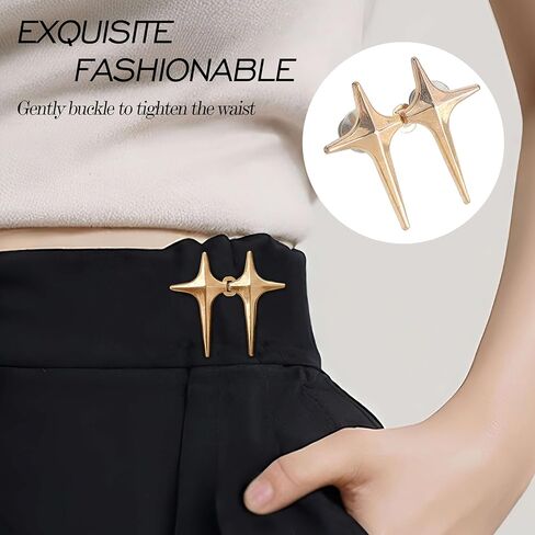 4 مجموعات من أزرار الجينز القابلة للتعديل، لا حاجة لخياطة دبابيس أزرار قابلة للفصل، زر فوري مناسب تمامًا وقابل للفصل. (الدائرة الذهبية) in Kuwait