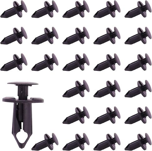 100 قطعة 8 مللي متر الوفير السحابة برشام كليب دفع دبوس التجنيب كليب السحابات برشام للسيارات السيارات GM 21030249 فورد N807389S in Kuwait