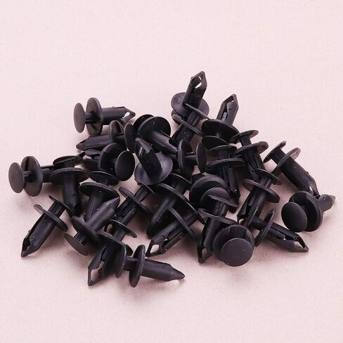 100 قطعة 8 مللي متر الوفير السحابة برشام كليب دفع دبوس التجنيب كليب السحابات برشام للسيارات السيارات GM 21030249 فورد N807389S in Kuwait