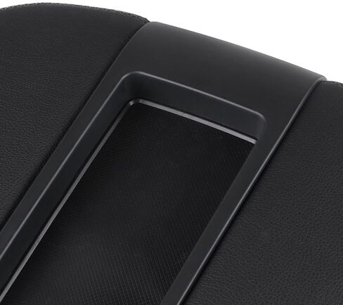 ASAPE Center Console Lid Armrest Cover Fit for 2007-2013 Chevy Avalanche Silverado Tahoe Suburban 1500 2500 GMC Sierra Yukon Replace OE 15217111,15941534,19328718 (Black) in Saudi Arabia