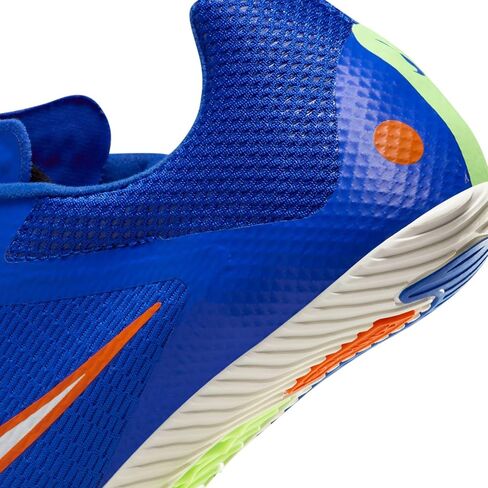 Nike Rival Sprint Track & Field Sprinting Spikes (DC8753-401, Racer Blue/Lime Blast/Safety Orange/White) Size 9 in Saudi Arabia