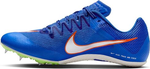 Nike Rival Sprint Track & Field Sprinting Spikes (DC8753-401, Racer Blue/Lime Blast/Safety Orange/White) Size 9 in Saudi Arabia