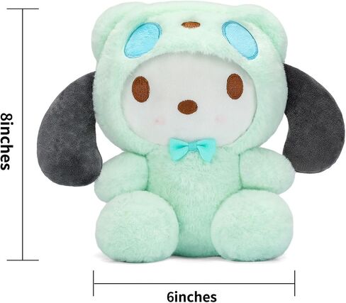 8Inch Kawaii Cute White Bear Cross-Dressing Series Plush Lovely Plushies Birthday Gift for Kids Fans (Paha) in Saudi Arabia