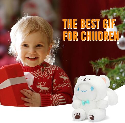 8Inch Kawaii Cute White Bear Cross-Dressing Series Plush Lovely Plushies Birthday Gift for Kids Fans (Paha) in Saudi Arabia