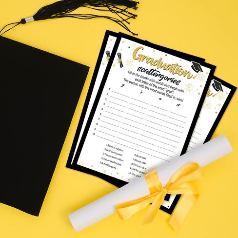 2024 Graduation Party Games Card, Graduation Table Games Cards, How Well Do You know the Graduate Game Cards, Celebration of 2024 for High School College Graduation Party Ideas Supplies 30PCS in Saudi Arabia