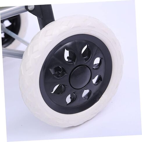 SOLUSTRE 2pcs Heavy Duty Wheels Swivel Casters Heavy Duty Shopping Cart Casters Wheels Trolley Cart with Wheels Swivel Caster Wheels Set Luggage Wheel Replacement Suitcase Trolley Wheels in Saudi Arabia