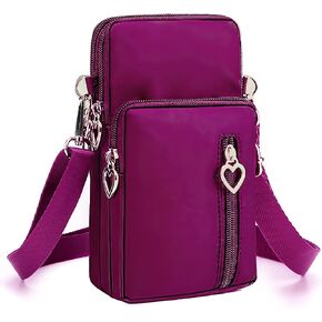 Women Crossbody Bags Zipper Waterproof Nylon Wallet Cellphone Purse Ladies Shoulder Bag Wristlet Handbag in Kuwait