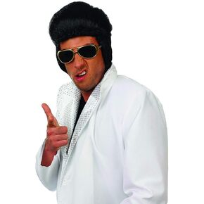 fun shack 50s Mens Wigs Costume, Pompadour Wig, 50s Wig Men's Costume Wigs, Mens 50s Wig, 50s Hair Wig
