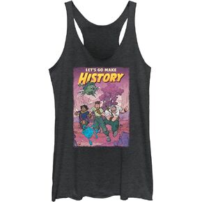Disney Girls' Strange World History Women's Fast Fashion Racerback Tank Top