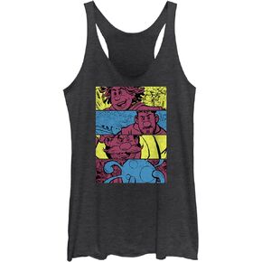 Disney Girls' Strange World Adventurer Bars Women's Fast Fashion Racerback Tank Top