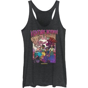Disney Girls' Strange World Venture Beyond Women's Fast Fashion Racerback Tank Top