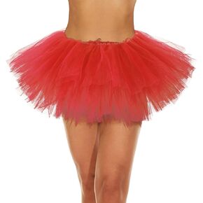 Zando Layered Tutu Tulle Skirt Ballet Skirt Dance Tutu Princess Dress Ruffle Fluffy Skirt Halloween Costumes for Women