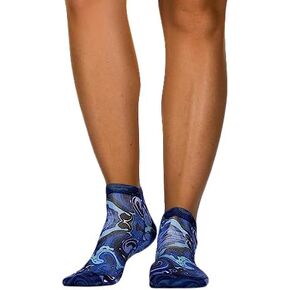 Wigglesteps Premium Women's Sneaker Socks - Uniquely Patterned, Colorful, and Stylishly Fun