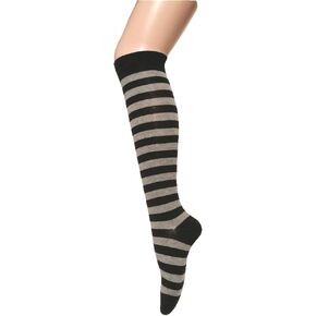 Triple M Plus Knee High & Thigh High Zebra stripes Stripes Socks